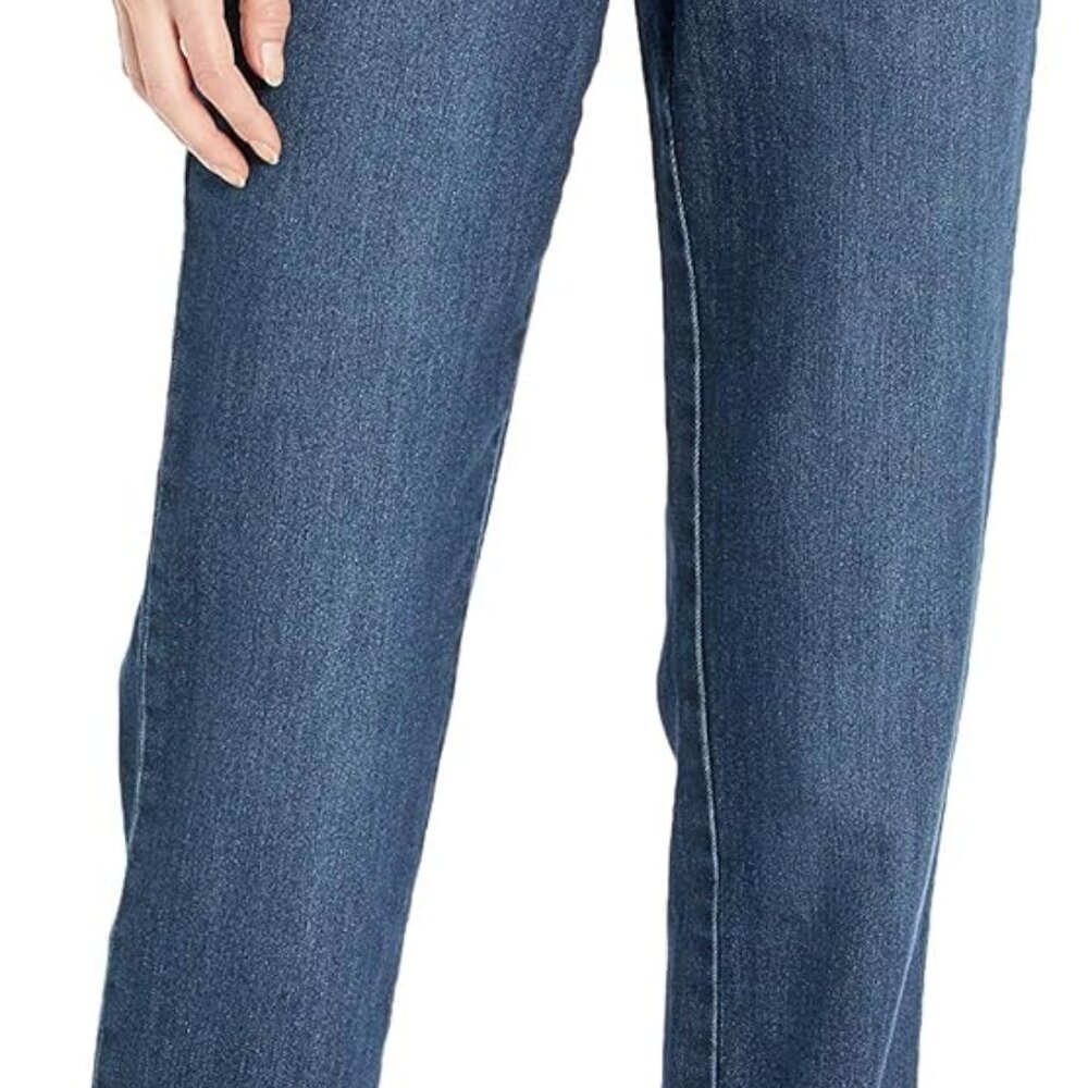 Womens Amanda Classic High Rise Tapered Jean Petite